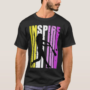Mädchen Inspirierte Baseballtrainer Geburtstag Coa T-Shirt