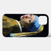 Mädchen Jan.s Vermeer mit einer Case-Mate iPhone Hülle (Rückseite (Horizontal))