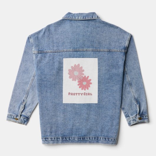 Mädchen Jeansjacke (Rückseite)