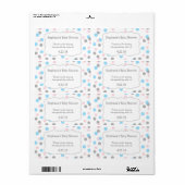 Mädchen Jungen Zwillinge / Geschlecht offenbaren W (Vorne)