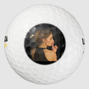 Mädchen-Junggeselle-Party Golfball