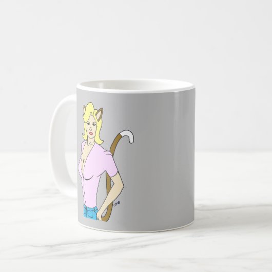 Mädchen Kaffeetasse (Vorderseite Links)