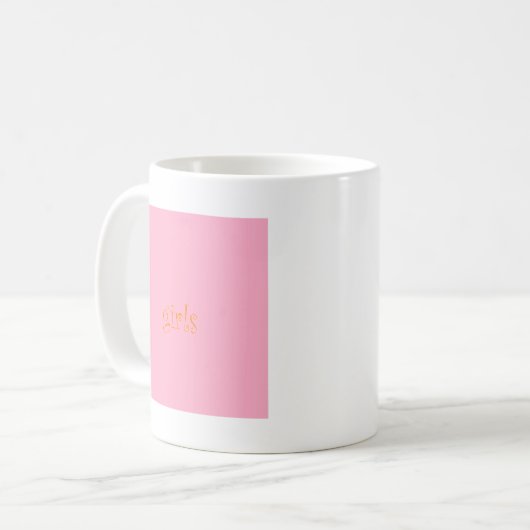 Mädchen Kaffeetasse (Vorderseite Links)
