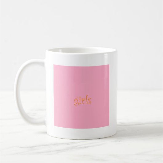 Mädchen Kaffeetasse (Links)