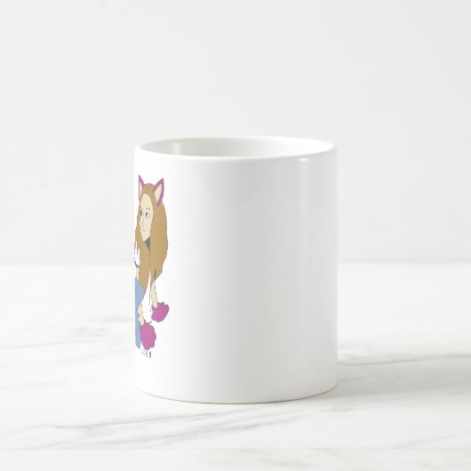 Mädchen Kaffeetasse (Mittel)