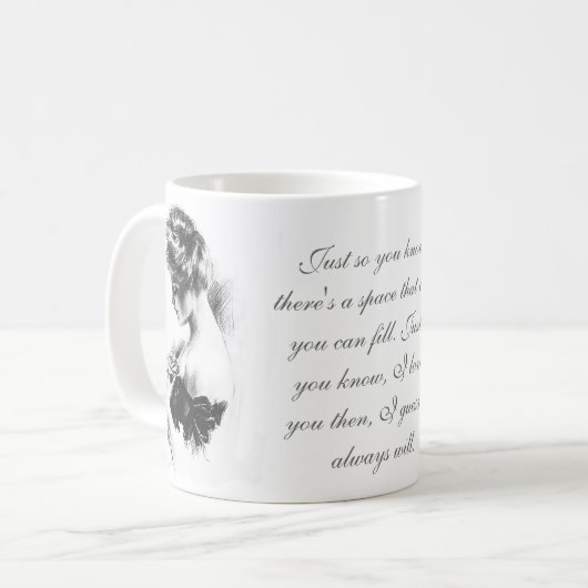 Mädchen Kaffeetasse (Vorderseite Links)