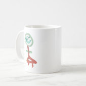Mädchen Kaffeetasse (Vorderseite Links)