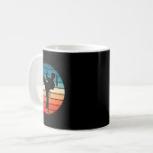 Mädchen Kampfsport-Geschenk - Karate Kickboxen Ret Kaffeetasse (Vorderseite Links)