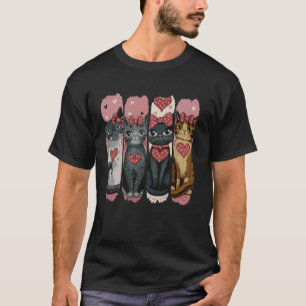 Mädchen Katzenmutter Mädchen Katzenvater Mädchen K T-Shirt