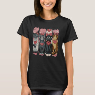 Mädchen Katzenmutter Mädchen Katzenvater Mädchen K T-Shirt