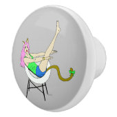 Mädchen Keramikknauf (Rechts)