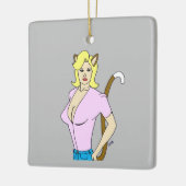 Mädchen Keramikornament (Links)