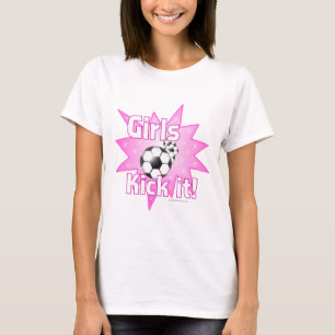 Mädchen kicken es T-Shirt