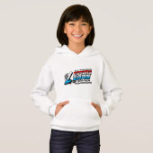 MÄDCHEN/KINDER FOKUS LERNEN PULLOVER HOODIE (Vorne ganz)