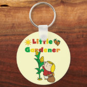 Mädchen-kleine Gärtner-T-Shirts und Geschenke Schlüsselanhänger (Vorderseite)