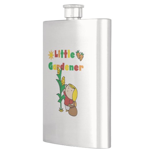 Mädchen-kleiner Gärtner Flachmann (Links)