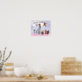 Mädchen können alles tun! 14x11 poster (Küche)