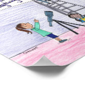 Mädchen können alles tun! poster (Ecke)