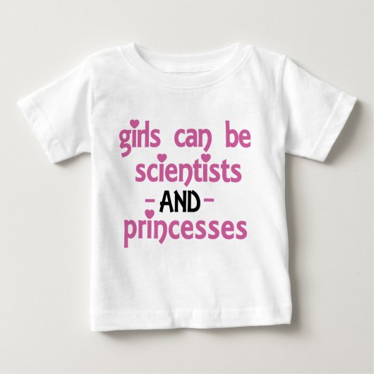 Mädchen können baby t-shirt (Vorderseite)