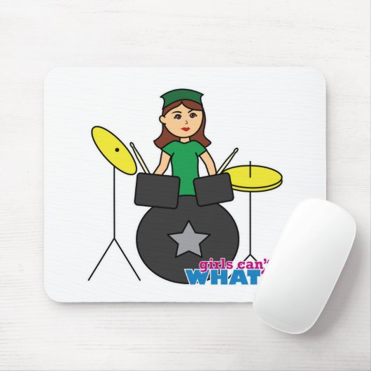  Mädchen können nicht was? Benutzerdefiniertes Des Mousepad (Mit Mouse)