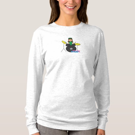 Mädchen können nicht was? Benutzerdefiniertes Des T-Shirt (Vorderseite)