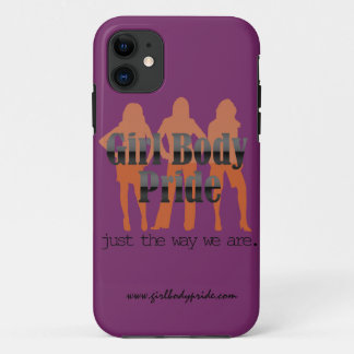 Mädchen-Körper-Stolz-Logo-Telefon-u. Case-Mate iPhone Hülle