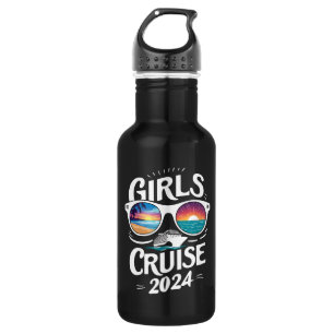 Mädchen Kreuzfahrt 2024 Urlaubsliebhaber Edelstahlflasche