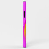 Mädchen kurzer Name Regenbogenrosa Kinder Case-Mate iPhone Hülle (Hinten/Rechts)