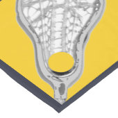 Mädchen Lacrosse Kurzer Tischläufer (Ecke)