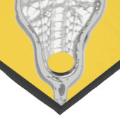 Mädchen Lacrosse Kurzer Tischläufer (Ecke)