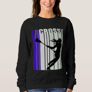 Mädchen Lacrosses Lacrosse Hübsche Farben Kinder E Sweatshirt
