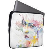 Mädchen Laptopschutzhülle (Vorne Rechts)