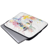 Mädchen Laptopschutzhülle (Vorne Knopf)