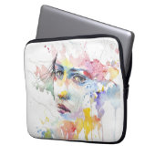 Mädchen Laptopschutzhülle (Vorderseite Links)