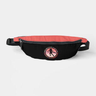 Mädchen Laufmentalität - Fokussierter Angstloser L Bauchtasche