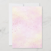 Mädchen-Laufwerk durch Babydusche Einladung (Rückseite)