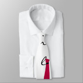 Mädchen-Liebe-Designer-Krawatte Krawatte (Gebunden)