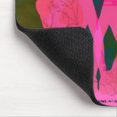 "Mädchen-Liebe-" Designer Mousepad (Ecke)