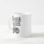 Mädchen-Liebe mein SOLIDES SYSTEM Kaffeetasse (Vorderseite Links)