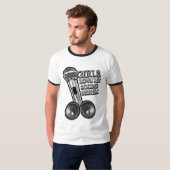 Mädchen-Liebe mein SOLIDES SYSTEM T-Shirt (Vorne ganz)