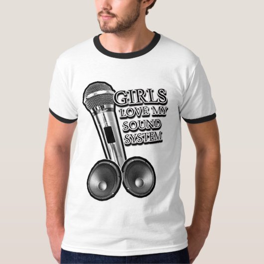 Mädchen-Liebe mein SOLIDES SYSTEM T-Shirt (Vorderseite)