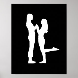 Mädchen-Liebe - Poster