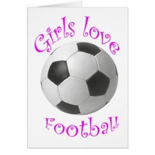 Mädchen-Liebefußball-Kunstgeschenke