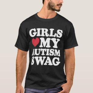 Mädchen lieben meinen Autismus-Swag lustige Aufklä T-Shirt