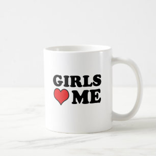 Mädchen lieben mich kaffeetasse