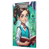 Mädchen lieben Wissenschaft! Klemmbrett (Links)