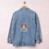 Mädchen liebt Hundetraining Corgi Jeansjacke (Hangar)