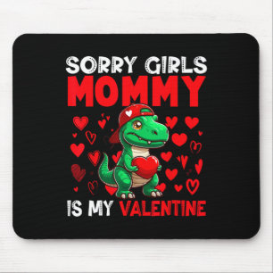 Mädchen Lustiger Witz Mami ist mein Valentins-T-Re Mousepad
