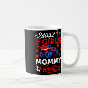Mädchen Lustiger Witz Mami ist mein Valentinsmonst Kaffeetasse