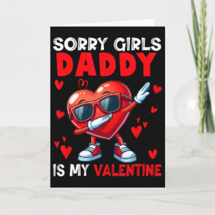 Mädchen Lustiger Witz Papa Ist Mein Valentinstag D Karte